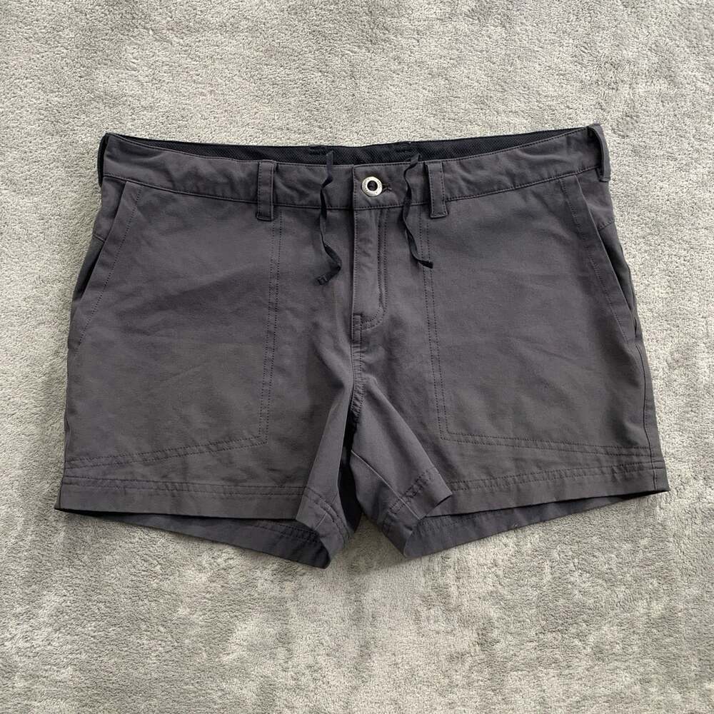 Patagonia Happy Hike Shorts Women’s 8 Gray Hiking Trail Gorpcore Outdoor 4”